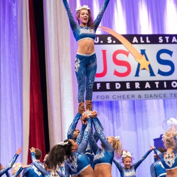 RARE Cheer Athletics Junglecats Cheer Uniform - Picture 3 of 5